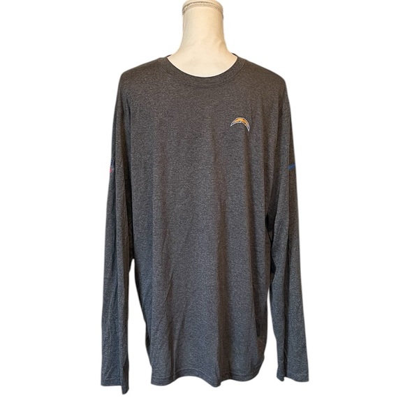 NFL Los Angeles Chargers The Nike Tee Dri-Fit Long Sleeve Shirt Men’s XL - Picture 1 of 13